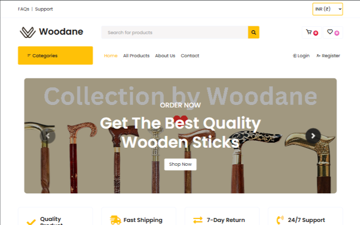 Woodane - Premium Wooden Handicrafts & Nautical Decor Online Store